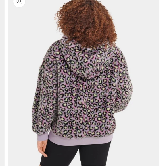 UGG Loyra Sherpa Hooded Sweatshirt - Picture 2 of 9